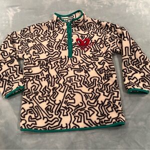H&M x Keith Haring kids fleece sweater